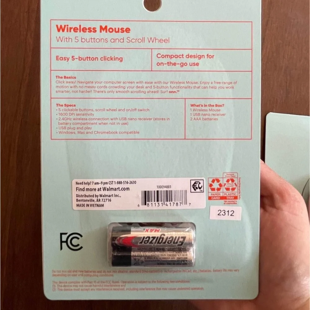 Surf Onn Wireless Mouse